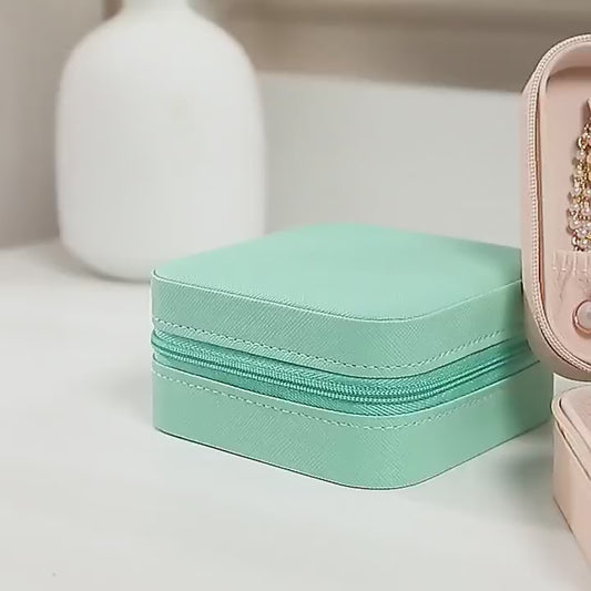 Jewelry Travel Organizer,Portable Small Jewelry Box